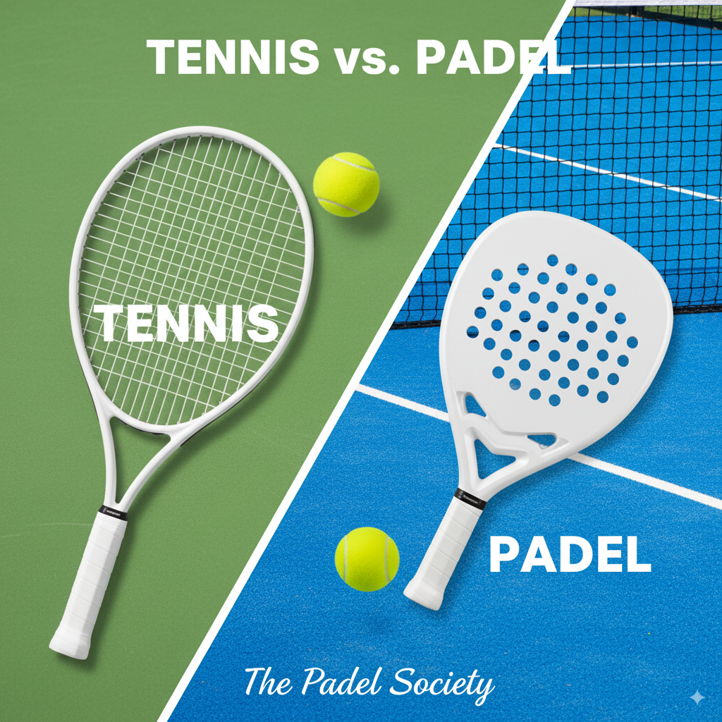 Padel vs. Tennis: Unterschiede & Gemeinsamkeiten | The Padel Society
