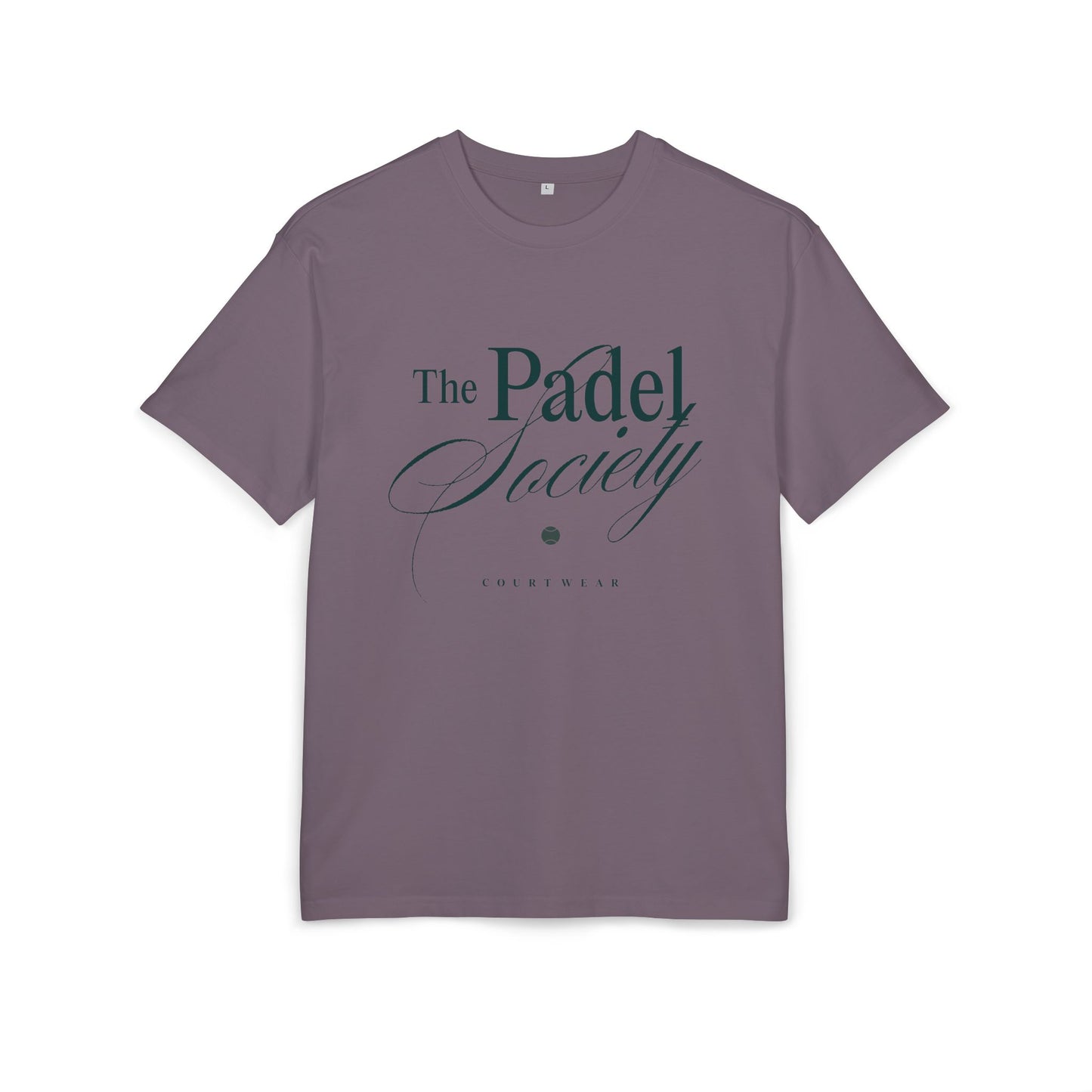 Padel Society casual print - Heavy Oversize Tee