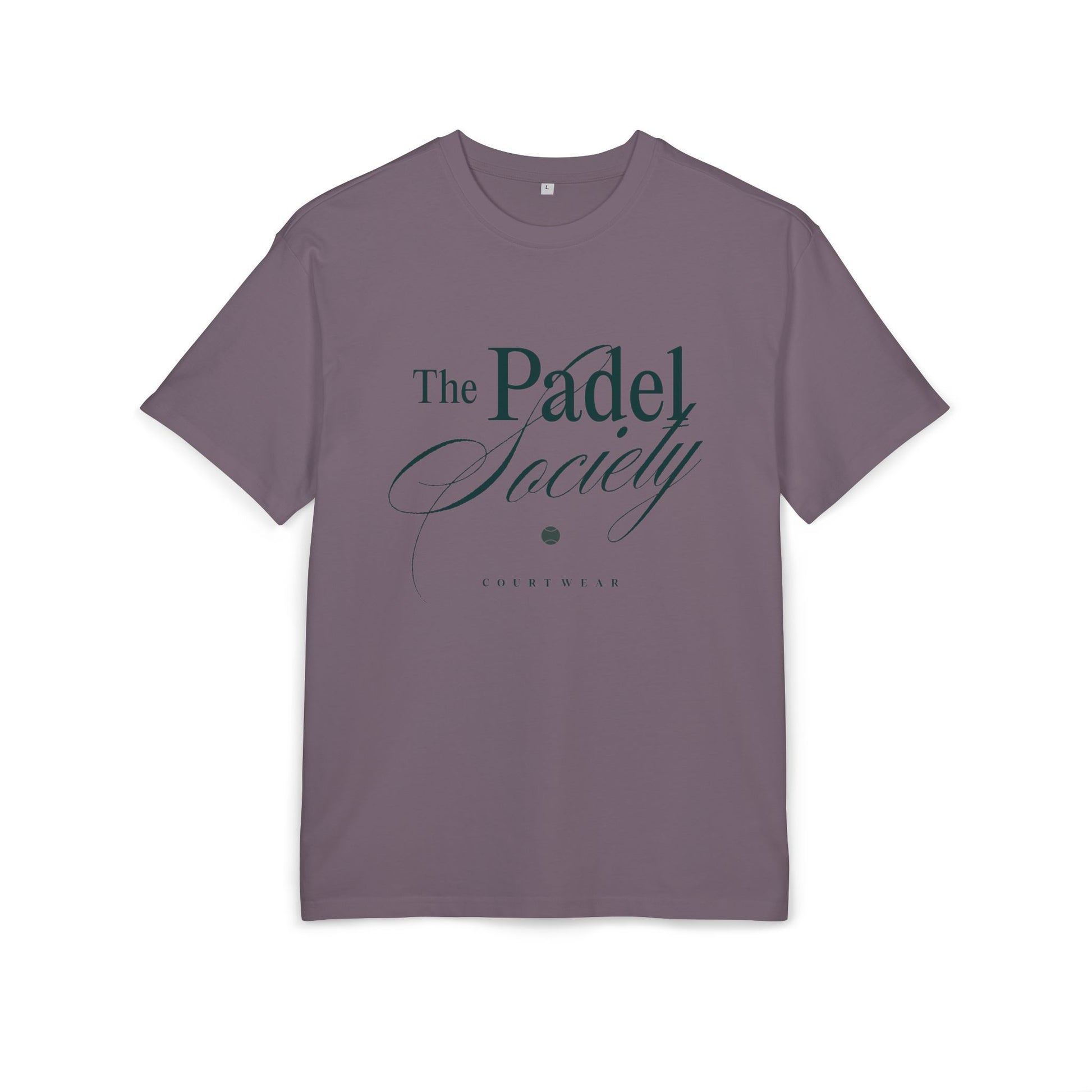 Padel Society casual print - Heavy Oversize Tee