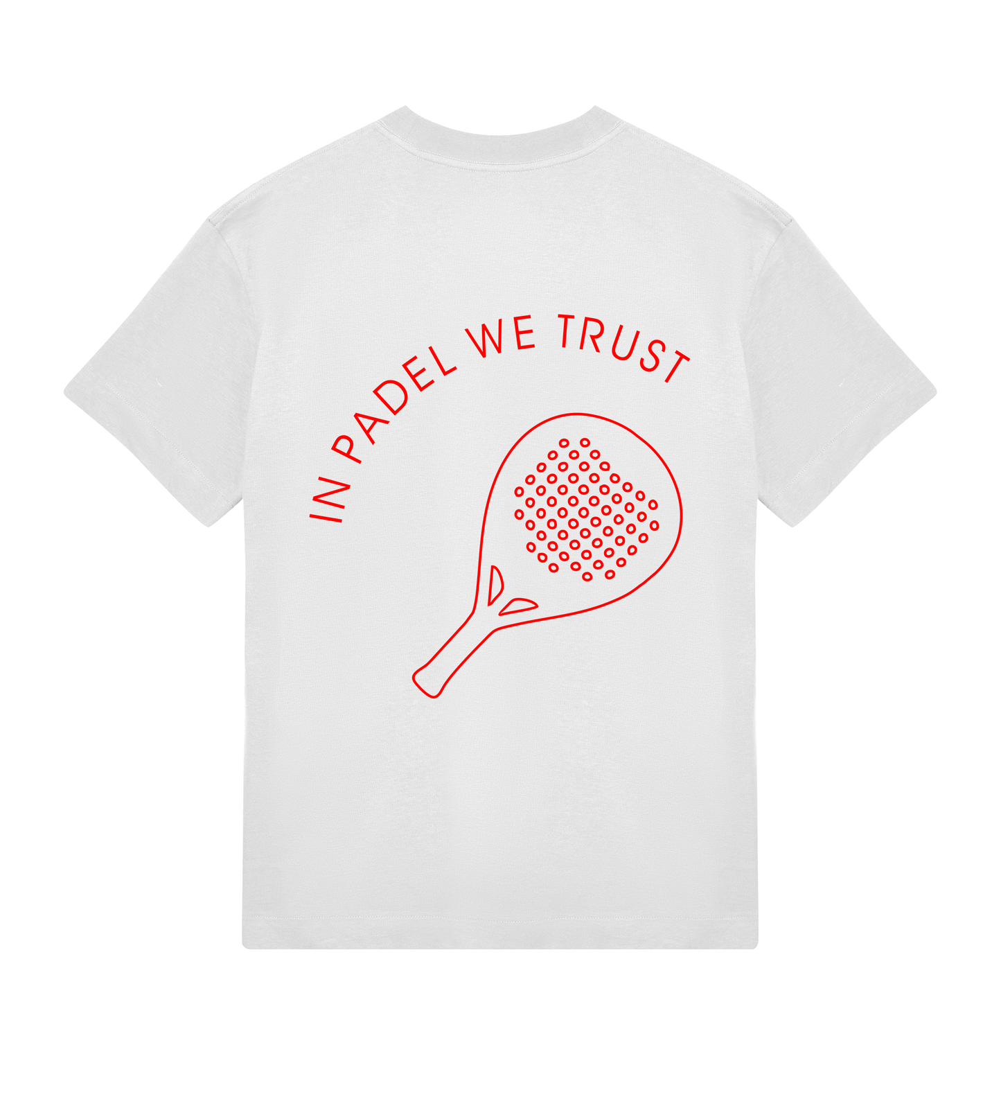 In Padel we trust Shirt red Men